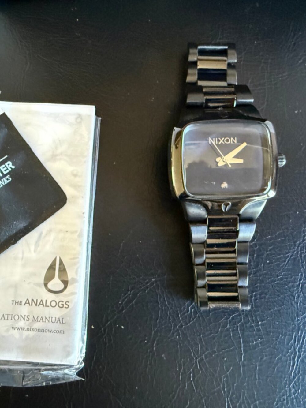 Nixon Small Player Black 33mm Women's Watch - Picture 3 of 9